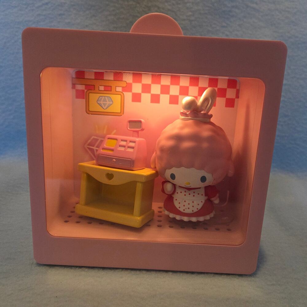 Sanrio My Melody Spotlight Mini Figure Lamp Light Up Display Box Kawaii
